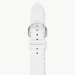 Kate Spade white silicone 38/40mm Apple Watch band